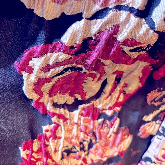 Aidan Mattox size 10 navy and floral dress - Picture 7 of 7